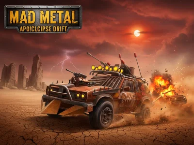 Gêm Metel Gwallgof: Drifft Apocalypse ar-lein