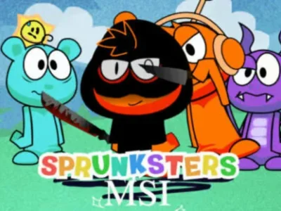 Gêm Sprunksters MSI ar-lein