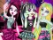 Gêm Her Instagram: Monster High yn erbyn Princesau Disney ar-lein