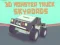 Gêm 3D Monster Truck Skyroads ar-lein