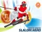 Gêm Chwaraeon Gaeaf: Arwr y Slalom ar-lein