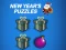 Gêm Puddles y Flwyddyn Newydd ar-lein