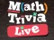 Gêm Trivia Mathemateg Byw ar-lein