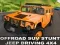 Gêm Gyrrwr SUV Stunt Jeep 4x4 ar-lein