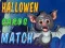 Gêm Cwrdd Cerdyn Halloween ar-lein