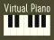 Gêm Piano Rhithiol ar-lein