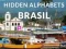 Gêm Alffabeau Cuddiedig Brasil ar-lein