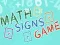 Gêm Gem Arwyddion Mathemateg ar-lein