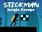Gêm Ffoi Stickman yn y Jungle ar-lein