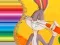 Gêm Llyfr lliwio ar gyfer Bugs Bunny ar-lein