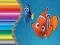 Gêm Llyfr lliwio ar gyfer Chwyddo Nemo ar-lein
