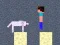 Gêm Minicraft: Antur Steve a'r Blaidd ar-lein