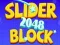 Gêm Bloc Sleidiau 2048 ar-lein