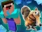 Gêm Noob Parkour: Oes Ynyd ar-lein