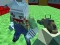 Gêm Rhyfel Gwn Bloc Zombie ar-lein