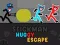Gêm Ffoi Stickman Huggy ar-lein