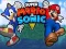 Gêm Super Mario a Sonic ar-lein