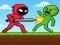 Gêm Red Stickman vs Ysgol Monster ar-lein