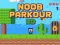 Gêm Noob Parkour 2D ar-lein