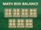 Gêm Cydbwysedd blwch mathemateg ar-lein Gêm Cydbwysedd blwch mathemateg ar-lein