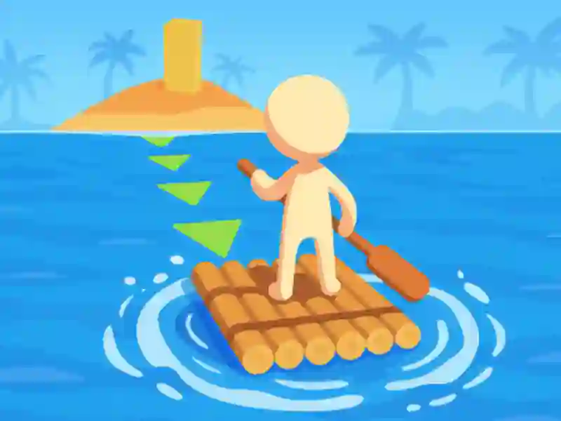 Gêm Lumbering Ar y Môr ar-lein