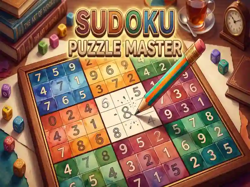 Gêm Sudoku Puzzle Master ar-lein