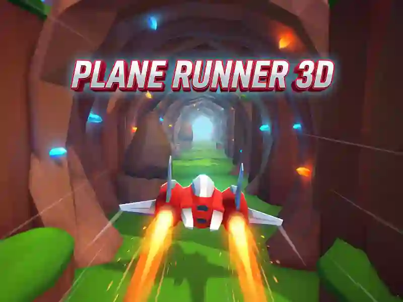 Gêm Plane Runner 3D ar-lein