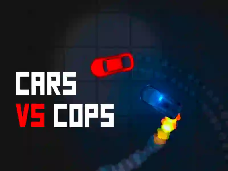 Gêm Car vs cops ar-lein