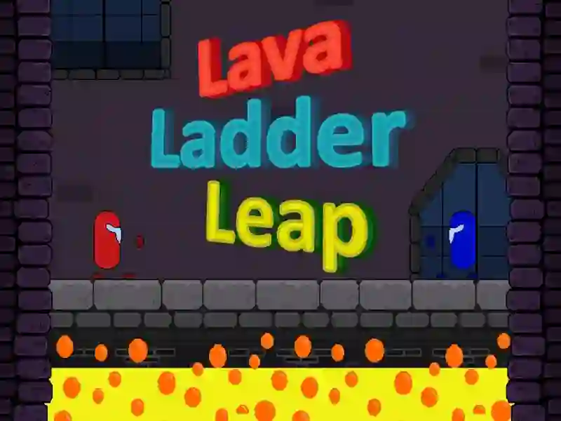 Gêm Naid ysgol lafa ar-lein
