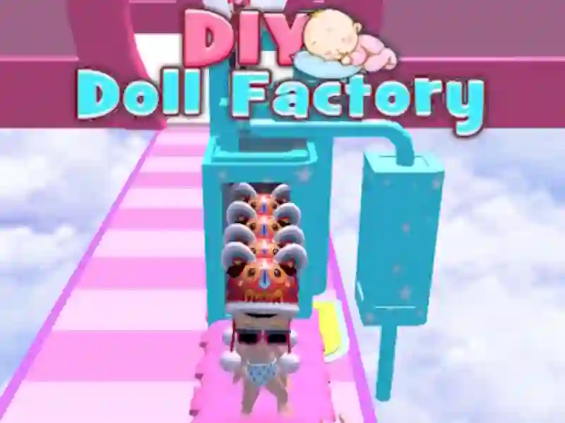Gêm Ffatri Doll DIY ar-lein Gêm Ffatri Doll DIY ar-lein