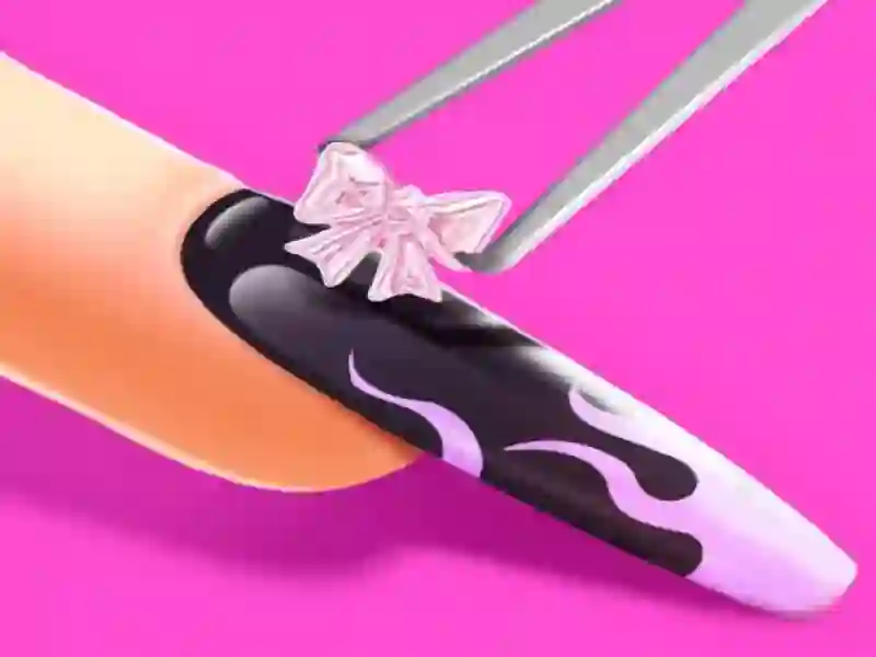 Gêm Ewinedd Acrylig 3D: Gêm Celf Ewinedd ar-lein