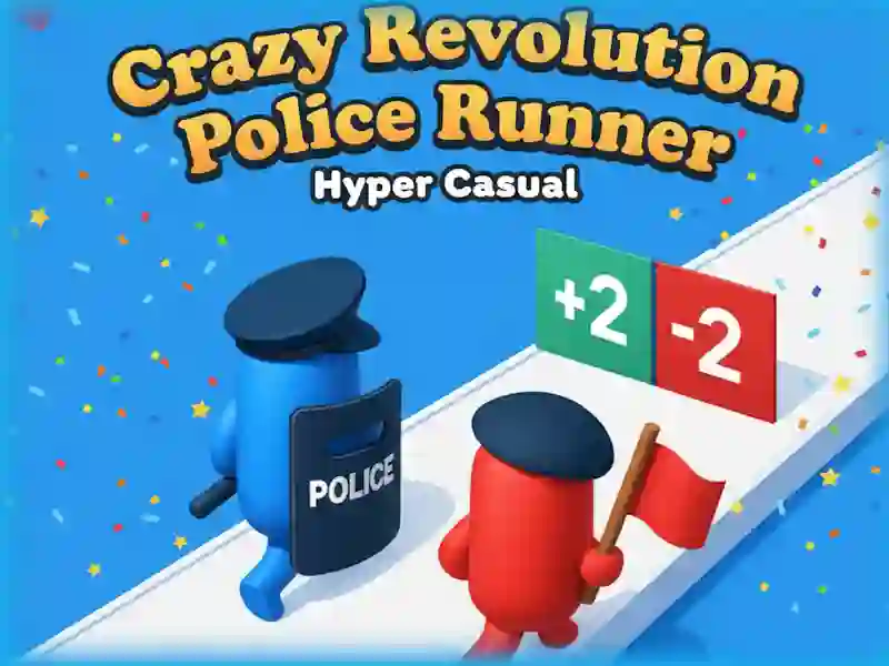 Gêm Rhedwr Heddlu Crazy Revolution : Hyper Achlysurol ar-lein