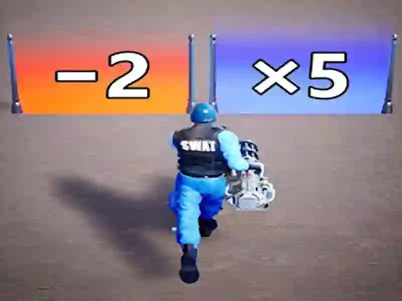 Gêm Esblygiad rhedeg milwr ar-lein