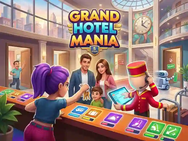 Gêm Grand Hotel Mania ar-lein