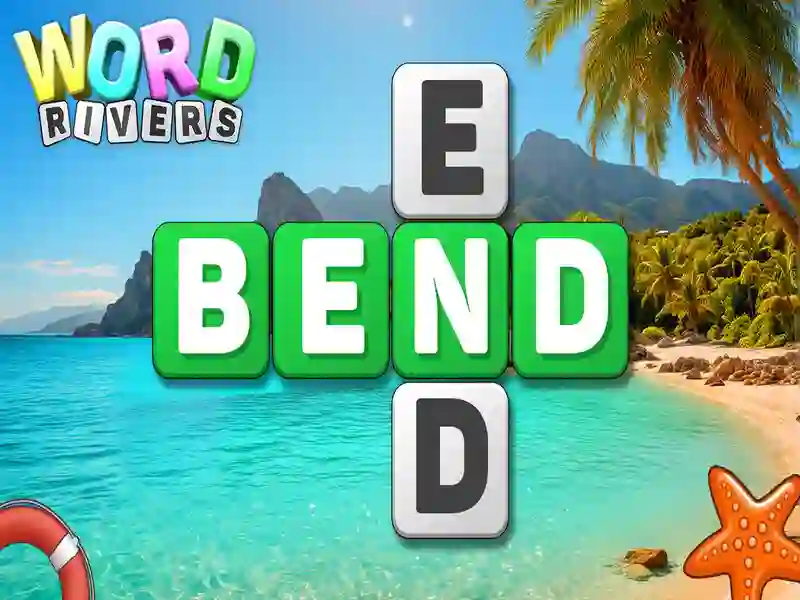 Gêm Afonydd geiriau ar-lein