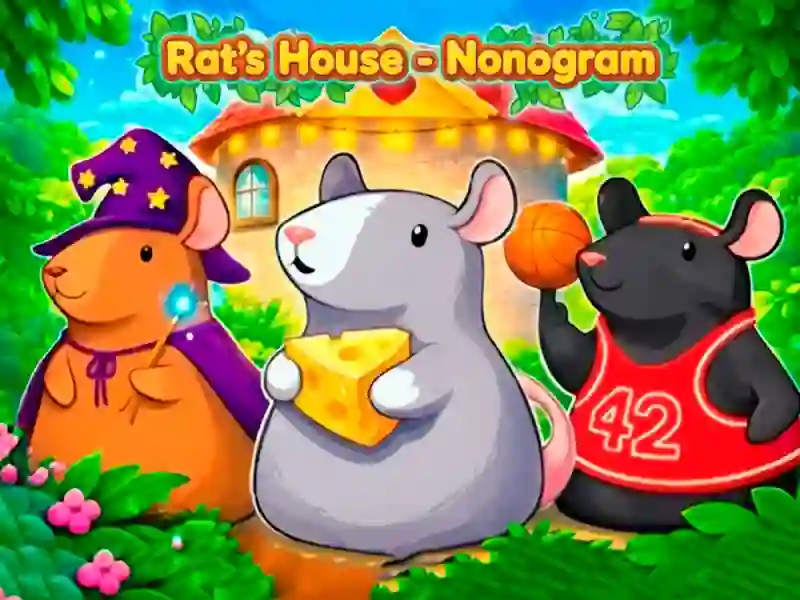 Gêm Rat's House — Nonogram ar-lein