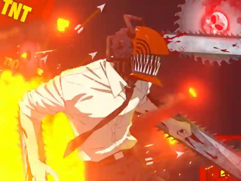 Gêm Anime Dyn llif gadwyn ar-lein