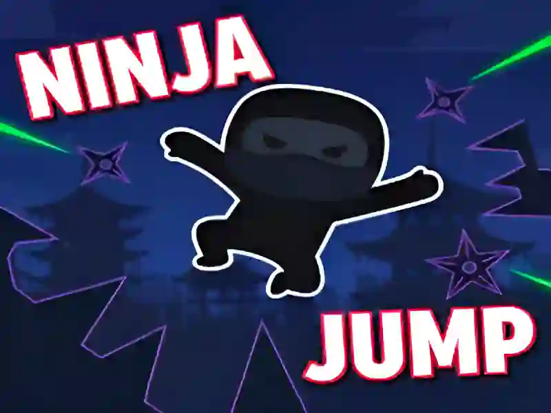Gêm Ninja jump ar-lein