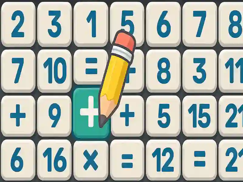 Gêm Argraffiad Athrylith Pos Croesair Math ar-lein
