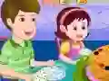 Gêm Pobi Cacen Afal ar-lein