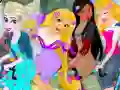 Gêm Disney Princess Tandem ar-lein