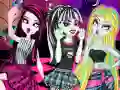 Gêm Her Instagram: Monster High yn erbyn Princesau Disney ar-lein Gêm Her Instagram: Monster High yn erbyn Princesau Disney ar-lein