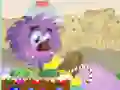 Gêm Mae'r monster eisiau candy ar-lein Gêm Mae'r monster eisiau candy ar-lein