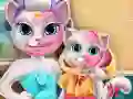 Gêm Kitten Mam Real Makeover ar-lein