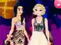 Gêm Prinsesau yn mynychu 3 parti mewn noson ar-lein Gêm Prinsesau yn mynychu 3 parti mewn noson ar-lein