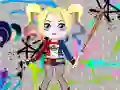 Gêm Dillad Harley Quinn Cute ar-lein