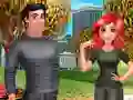 Gêm Gwisgo Gaeaf ar gyfer Pâr ar-lein Gêm Gwisgo Gaeaf ar gyfer Pâr ar-lein