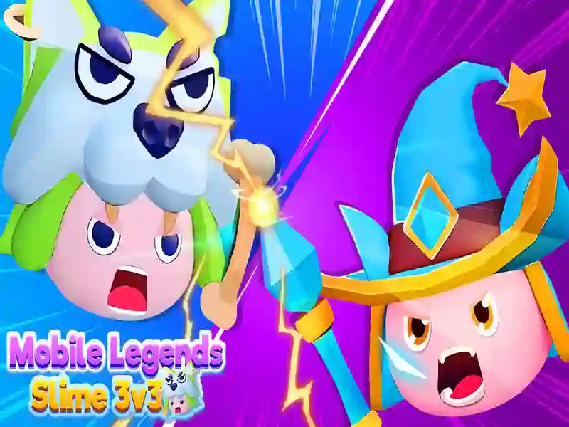 Gêm Chwedlau symudol llysnafedd 3v3 ar-lein