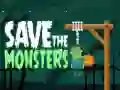 Gêm Achubwch y Monsters ar-lein