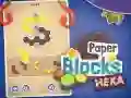 Gêm Blociau Papur Hexa ar-lein